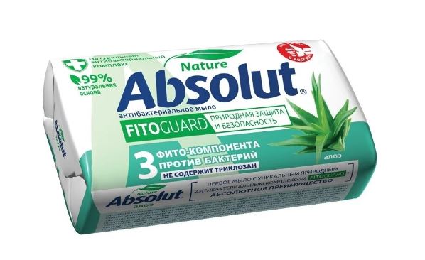 Мыло 90 гр Весна Absolut FitoGuard алоэ твердое муп 74₽