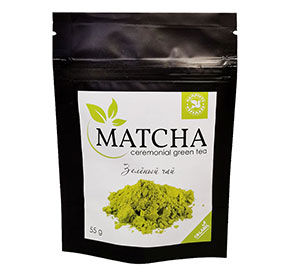 Чай Матча зеленая Едим с пользой 55гр