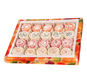 Рахат-Лукум 0,5кг Крымский Султан Фруктовый коктейль  к/уп