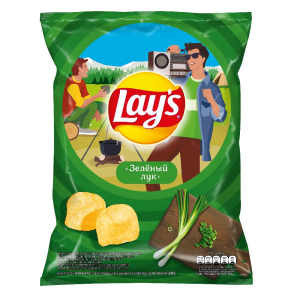Чипсы Lay's Зеленый лук 140г м/у