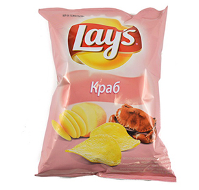 Чипсы Lay's Краб 80гр
