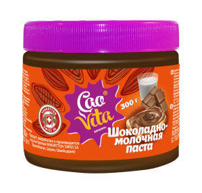Шоколадно-молочная паста CaoVita Original 300гр