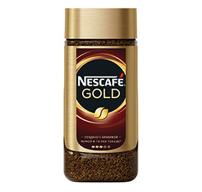 Кофе натуральный растворимый NESCAFE Gold сублимированный 95гр
