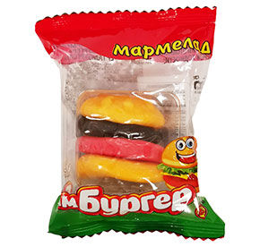 Жевательный мармелад Mr.Гамбургер Волшебный кондитер 18гр