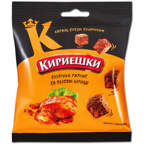Сух.Кириешки ржан.40г/60 Курица
