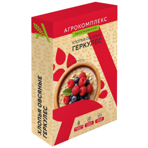 Овсяные хлопья Геркулес Агрокомплекс 400гр