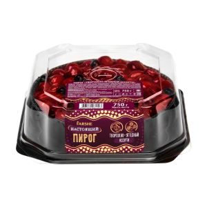 Пирог 0,75 кг Фарше творожно-ягодный ассорти