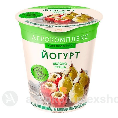Йогурт Южные фрукты Яблоко-груша 300гр