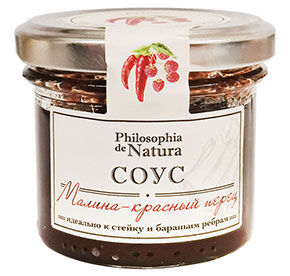 Соус Philosophia de Natura Малина-перец 100гр