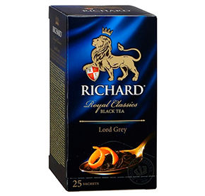 Чай Richard Lord Grey 25 саш черный