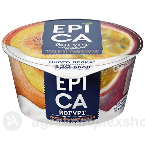 EPICA 130г Йогуртс персиком и маракуйей 4,8% 0,13 кг 