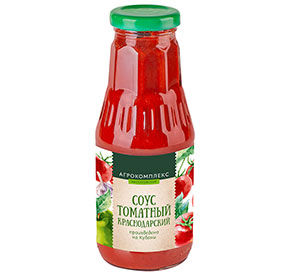 Соус томатный краснодарский ст/б 340гр