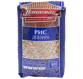 Рис девзира Националь 800гр