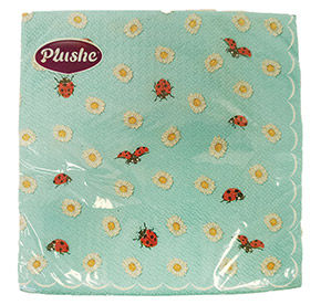 Салфетки бум Ассорти 2сл 15л Plushe