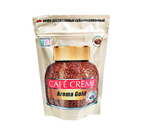 Кофе Cafe Creme Aroma Gold Classico дой-пак сублимированный 75гр