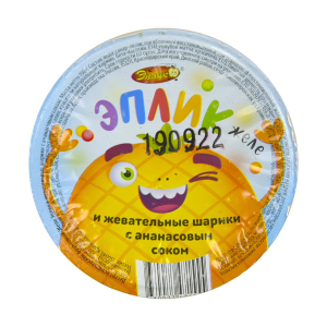 Желе и жевательные шарики с ананасовым соком Эплик