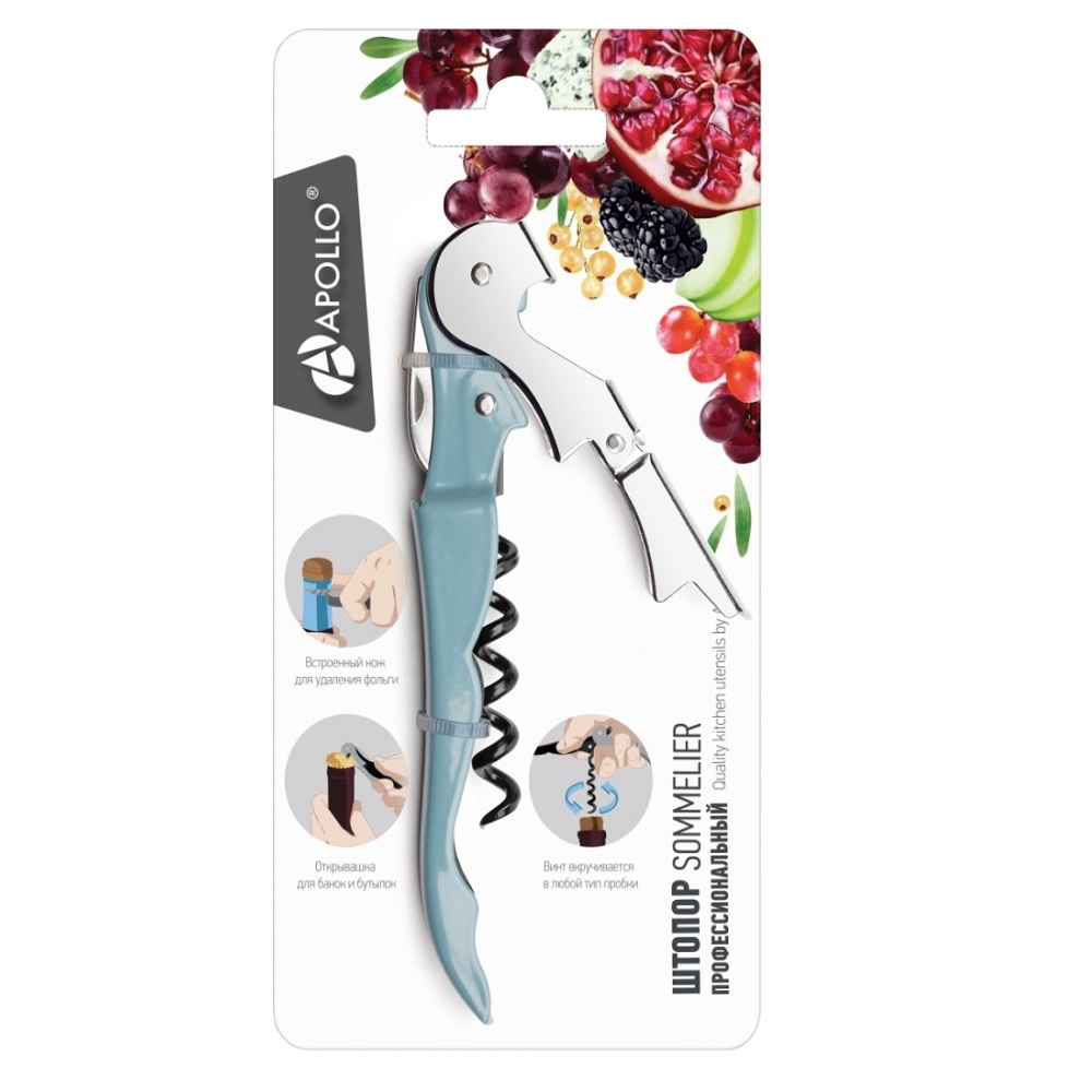 Штопор профессиональный APOLLO Sommelier SMR-01 155₽