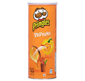 Картофельные чипсы со вкусом Паприки т.м. "Pringles" 130 гр
