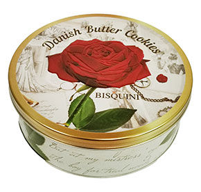 Печенье Винтажная роза Bisquini 400гр