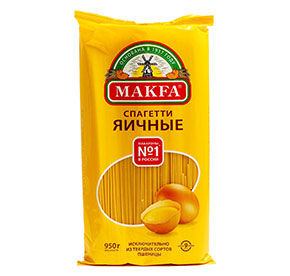 Макароны Макфа Спагетти яичные 950гр
