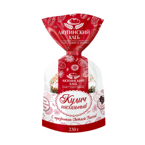 Кулич Пасхальный 230 г в упаковке ДСХ