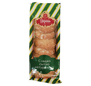 Печенье с творожно-лимонным вкусом и цукатами Король сладостей 250гр