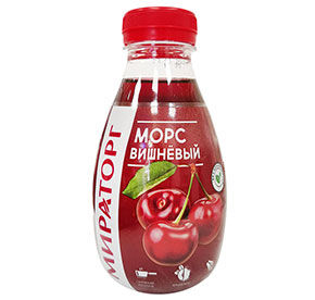 Морс вишневый Мираторг 370мл