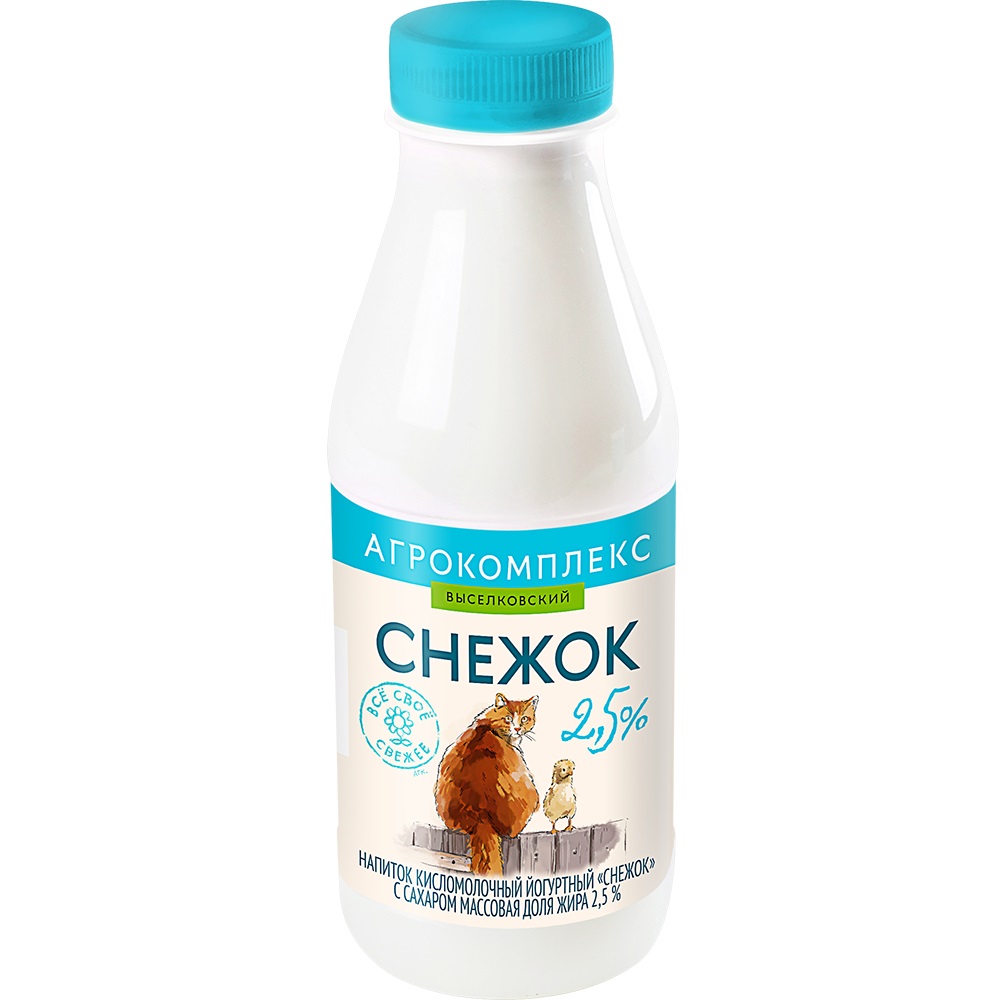 Снежок мдж 25 с сах 04 кг ПЭТ Агрокомплекс 80₽