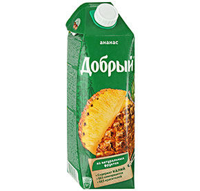 Добрый Ананасовый нектар 1Х12