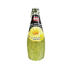 Базиликовый напиток UNO со вкусом ананаса 290мл