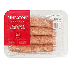 Колбаски свиные для Гриля Мираторг 400гр