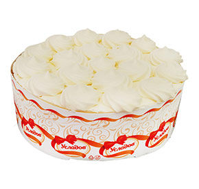 Торт Пломбирный Мирэль 750гр