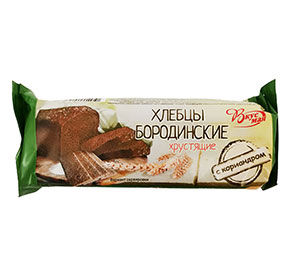 Хлебцы Бородинские с кориандром Вкус мая 25гр