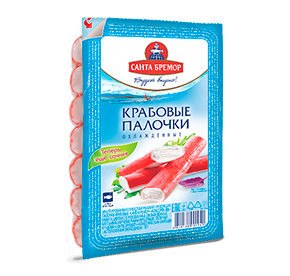 Крабовые палочки Санта Бремор классические охлажденные 100гр