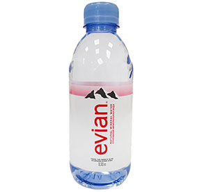 Минеральная вода Evian п/б 0,33л
