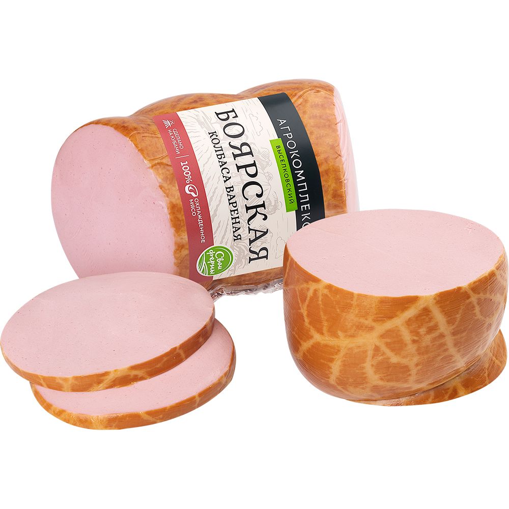 Колбаса вареная Боярская 1 кг Агрокомплекс 450₽