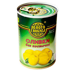 Оливки Золотой глобус б/к ж/б 280гр