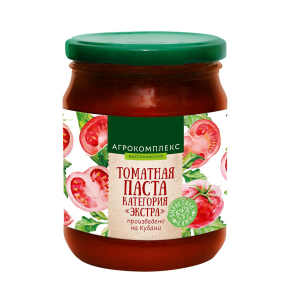 Томатная паста 25% категория Экстра ст/б 520гр