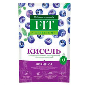 Кисель Fit effectum черника саше 30гр