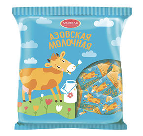 Конфеты Азовская молочная 300гр