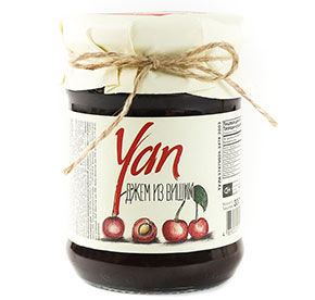 Джем Yan из вишни 300гр