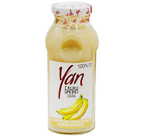 Сок Yan Банановый восстановленный с/б 0,25л