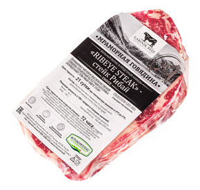 Стейк Ribeye сhoice охлажденный 1 кг Labinsk Beef 
