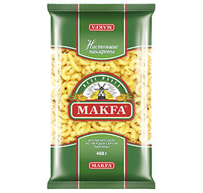 Макфа Рожки 400гр