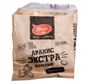 БРУТО КРАФТ Арахис Экстра жареный с солью 100гр