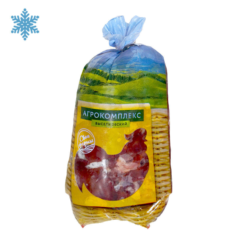 Субпродукты птицы сердце и печень ЦБ замороженное Агрокомплекс 350₽