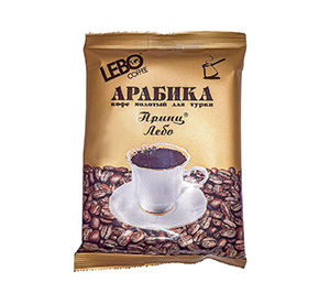 Кофе LEBO молотый для турки в пакете 100гр