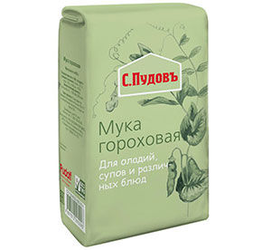 Мука гороховая Пудовъ бум/пак 400г