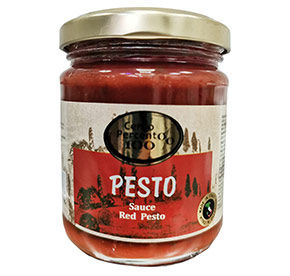 Соус песто из вяленых томатов 190г/12шт. ТМ "Ceto Percento"