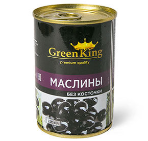 Маслины без косточки Green King 290 мл